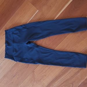 Lululemon black 25-inch, size 4 Leggings (lightly worn)